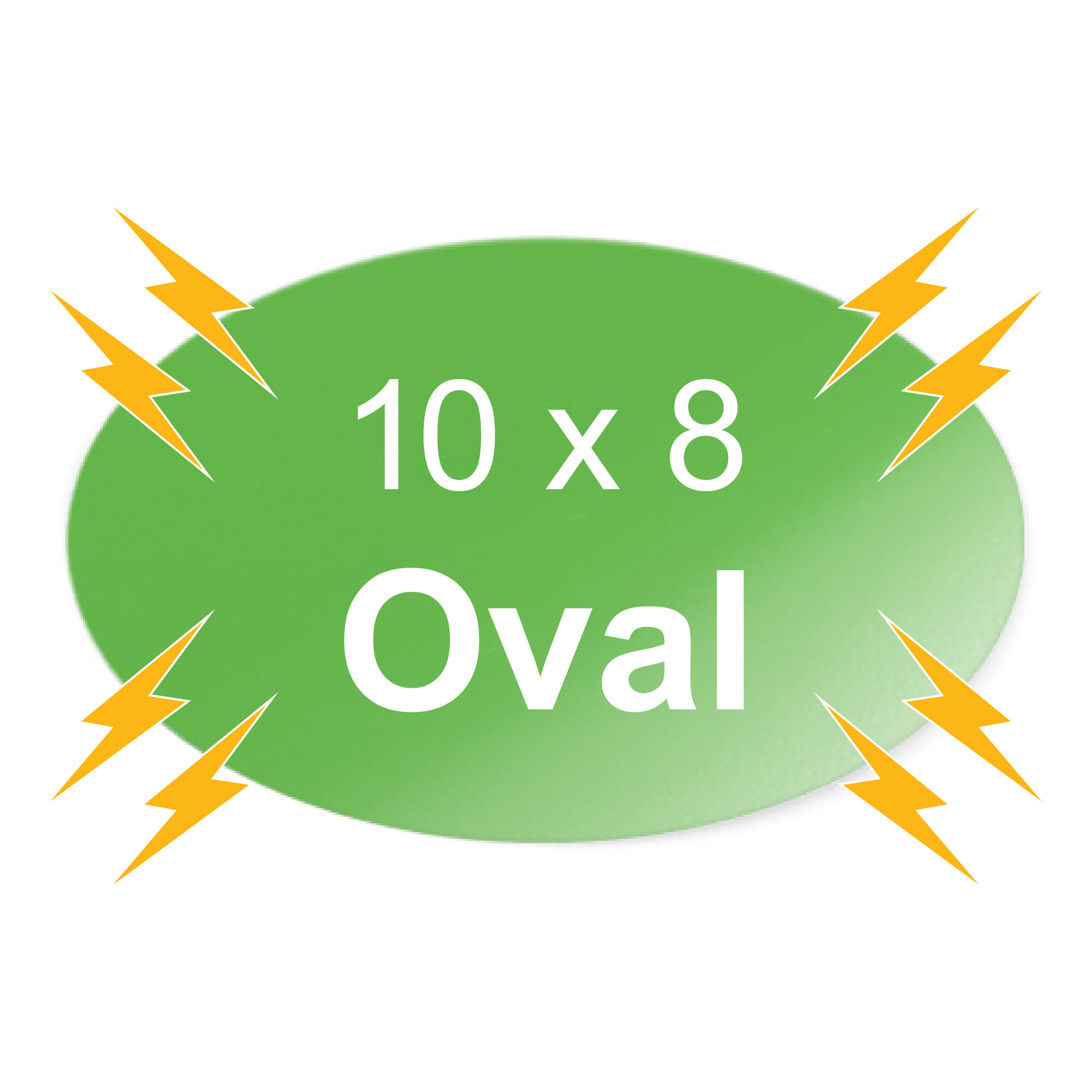 10 x 8 inch Oval Magnets