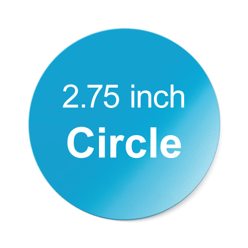 2.75 inch Circle Stickers