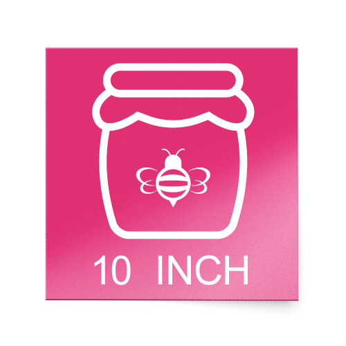 10 Inch Square Stickers