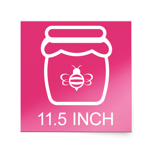 11.5 Inch Square Stickers