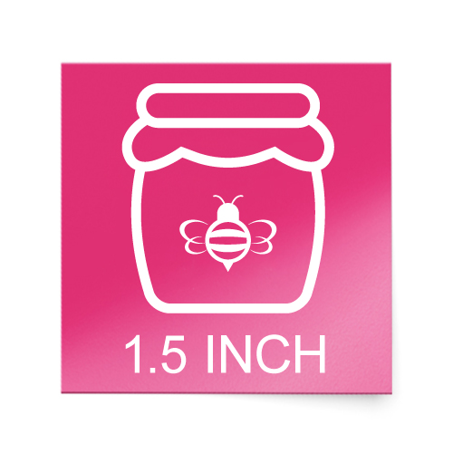 1.5 Inch Square Stickers