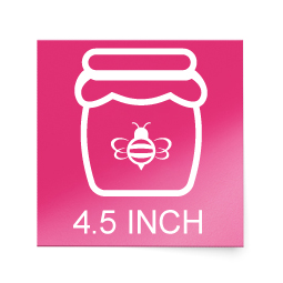 4.5 Inch Square Stickers
