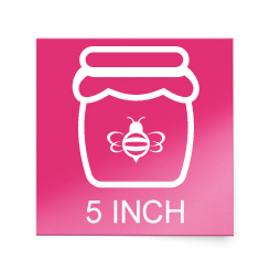 5 Inch Square Stickers