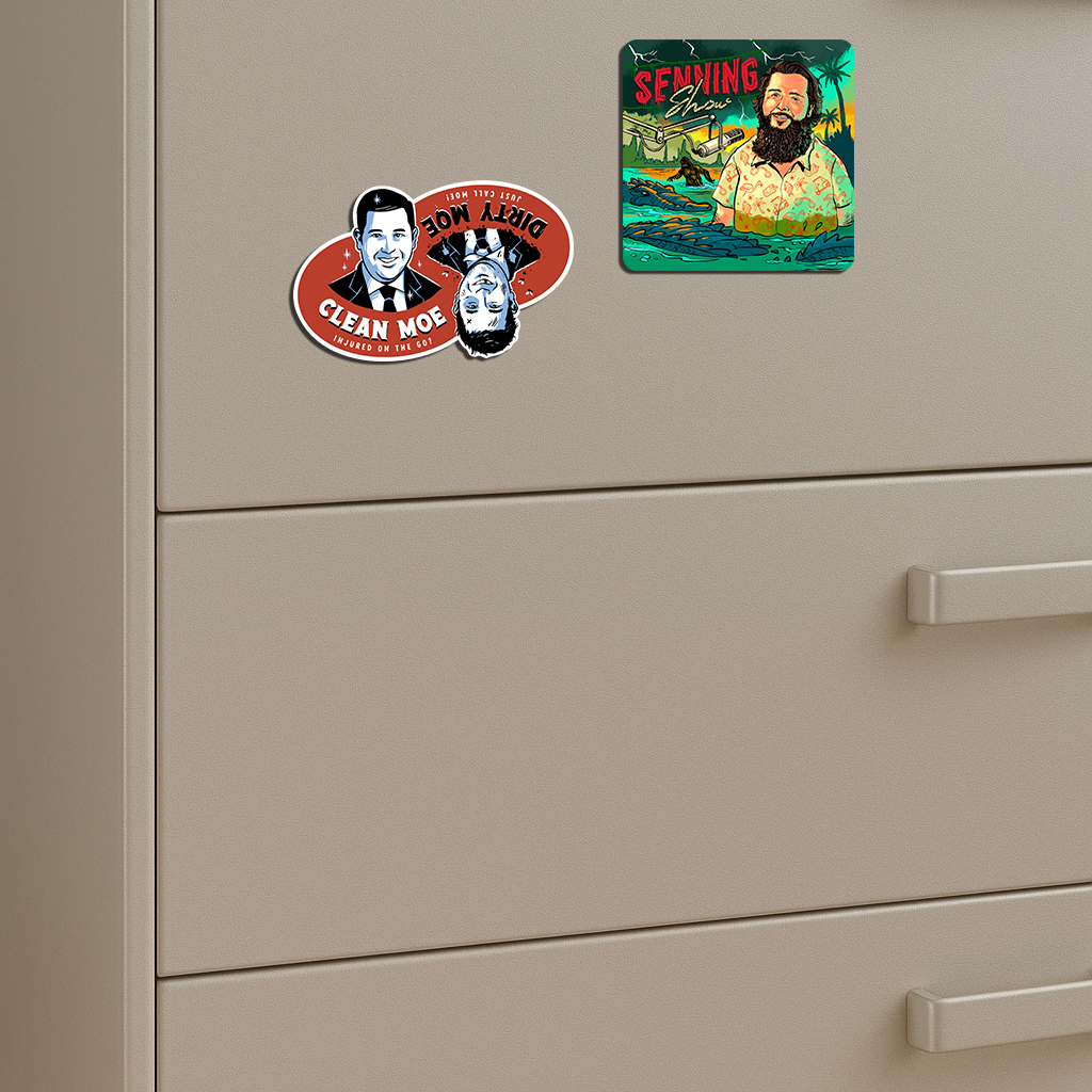 custom die cut magnets file cabinet